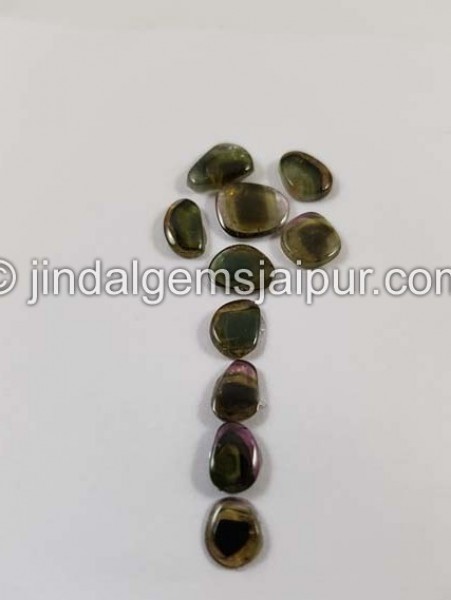 Watermelon Tourmaline Smooth Slices